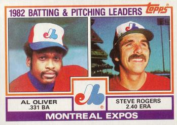 Montreal Expos TL - Al Oliver / Steve Rogers