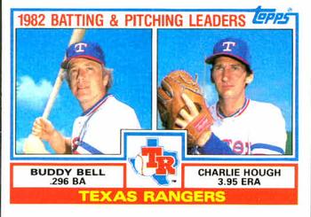 Rangers TL - Buddy Bell / Charlie Hough