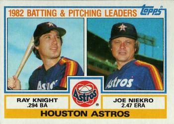 Astros TL - Ray Knight / Joe Niekro