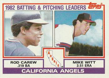 Angels TL - Rod Carew / Mike Witt