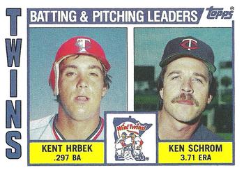 Minnesota Twins TL - Kent Hrbek / Ken Schrom