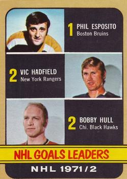 Phil Esposito/ Vic Hadfield/ Bobby Hull LL