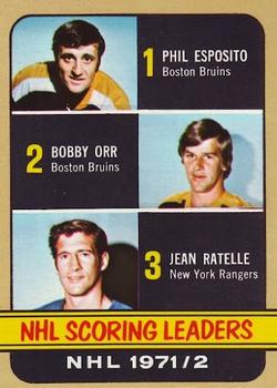 Phil Esposito/ Bobby Orr/ Jean Ratelle LL