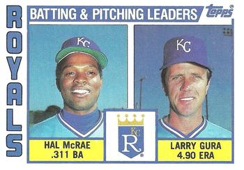 Kansas City Royals TL - Hal McRae / Larry Gura