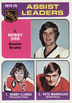 Pete Mahovlich / Bob Clarke / Bobby Orr LL