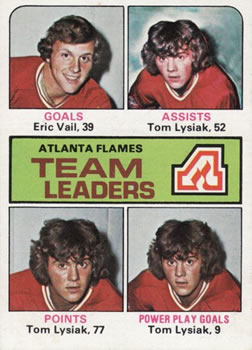 Flames Leaders - Eric Vail/ Tom Lysiak