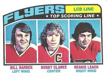 Bill Barber / Reggie Leach / Bob Clarke