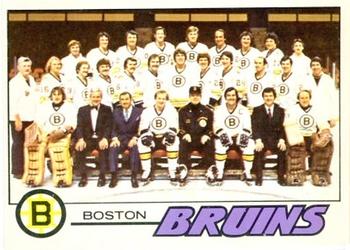 Bruins Team/ (checklist back)