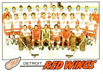 Red Wings Team/ (checklist back)