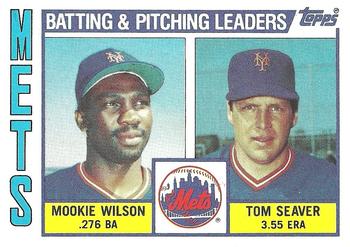 Mets TL - Tom Seaver / Mookie Wilson