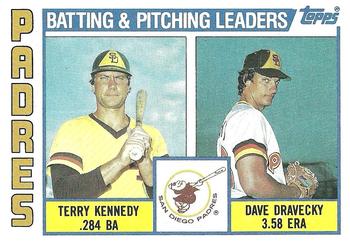 Padres TL - Terry Kennedy / Dave Dravecky