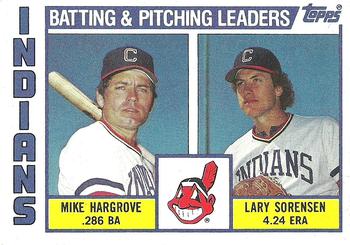 Indians TL - Mike Hargrove / Lary Sorensen