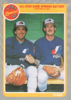 A-S Winning Battery - Gary Carter/Charlie Lea