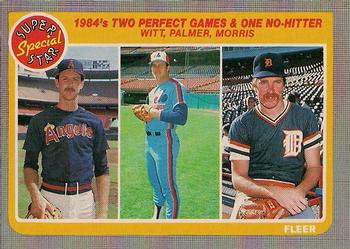 Two Perfect Games -Mike Witt/Jack Morris
