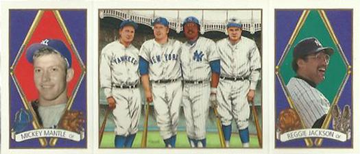 Reggie Jackson/ Mickey Mantle/ Lou Gehrig/ Babe Ruth