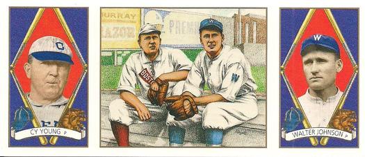 Cy Young/ Walter Johnson