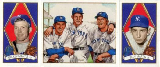 Mickey Mantle/ Billy Martin/ Whitey Ford