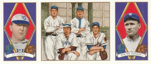 Cy Young/ Walter Johnson/ Warren Spahn/ Christy Mathewson