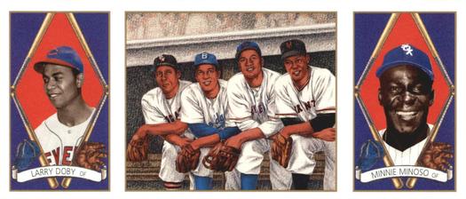 Larry Doby/ Minnie Minoso/ Joe Black/ Monte Irvin