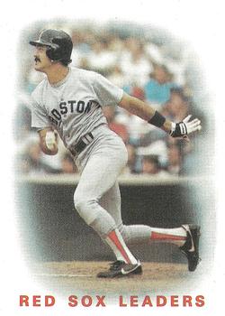Red Sox Leaders - Dwight Evans