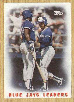 Blue Jays Team - George Bell / Willie Upshaw