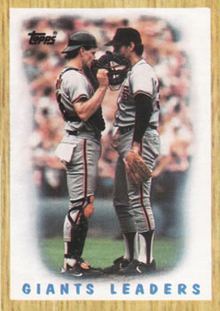 Giants Team - Bob Brenly / Jim Barr