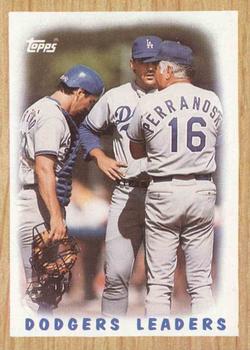 Dodgers Team - Alex Trevino / Ron Perranoski / Greg Mayberry