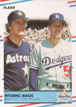 Pitching Magic - Mike Scott/Orel Hershiser