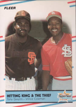 Tony Gwynn/Vince Coleman