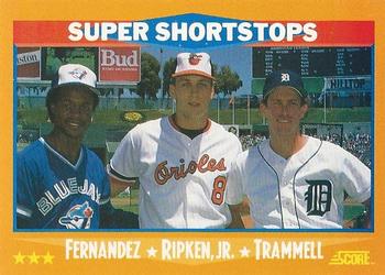 Cal Ripken/Alan Trammell/Tony Fernandez