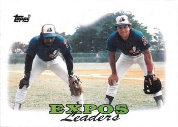 Expos Team - Hubie Brooks/Vance Law