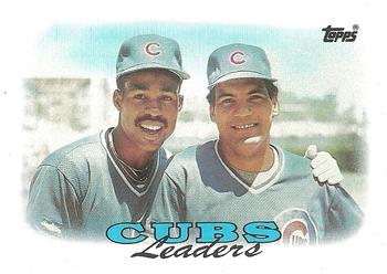 Cubs Team - Shawon Dunston/Manny Trillo