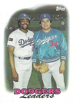 Dodgers TL - Pedro Guerrero/Fernando Valenzuela