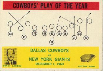 Cowboys Play/T.Landry