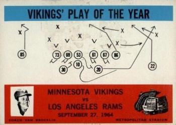Vikings Play/Van Brocklin
