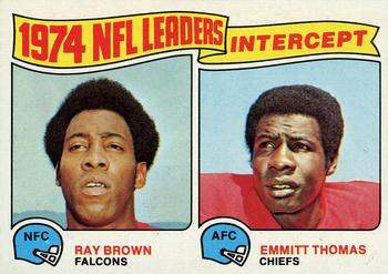 Interception Leaders - Ray Brown / Emmitt Thomas