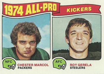 All Pro Kickers - Chester Marcol / Roy Gerela