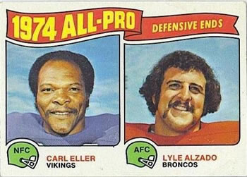 All Pro Defensive Ends - Carl Eller / Lyle Alzado