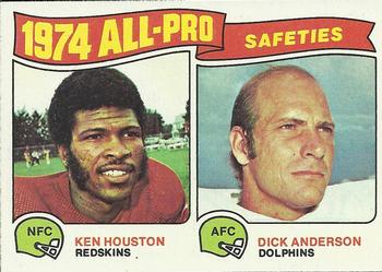 All Pro Safeties - Ken Houston / Dick Anderson