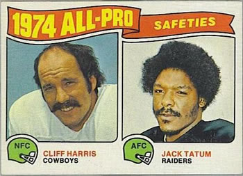 All Pro Safeties - Cliff Harris / Jack Tatum