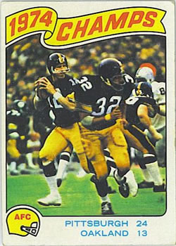 AFC Champs - Terry Bradshaw / Franco Harris