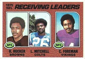 Receiving Leaders - Chuck Foreman / Lydell Mitchell / Reggie Rucker