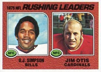 Rushing Leaders - O.J. Simpson / Jim Otis
