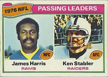 Passing Leaders - Ken Stabler / James Harris