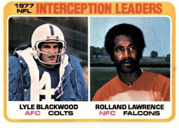 Interception Leaders - Lyle Blackwood / Rolland Lawrence