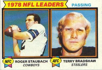 Passing Leaders - Roger Staubach / Terry Bradshaw