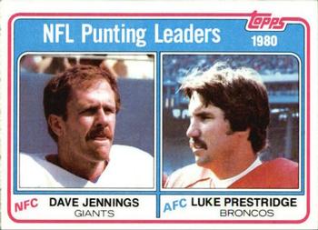 Punting Leaders - Dave Jennings / Luke Prestridge