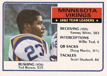 Minnesota Vikings TL - Ted Brown