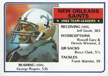 New Orleans Saints TL - George Rogers