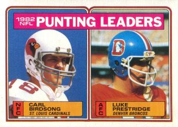 Punting Leaders - Luke Prestridge / Carl Birdsong